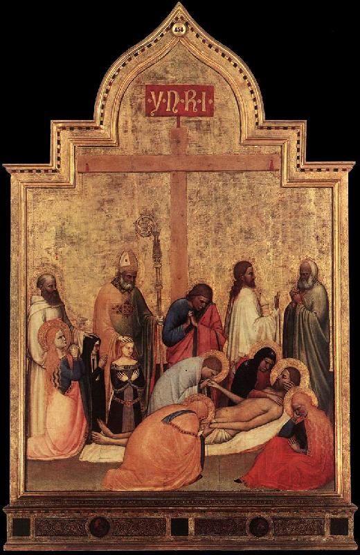 GIOTTINO (Giotto di Stefano) Pieta of San Remigio gj Sweden oil painting art
